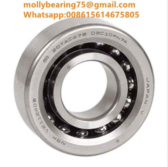 NSK 60TAC120B CNC Spindle Bearings 60*120*20mm