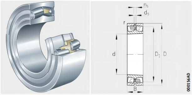 FAG Available 249/1120-B-MB Spherical Roller Cylindrical Bore Bearing