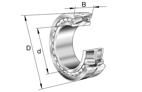 FAG Available 249/1120-B-MB Spherical Roller Cylindrical Bore Bearing